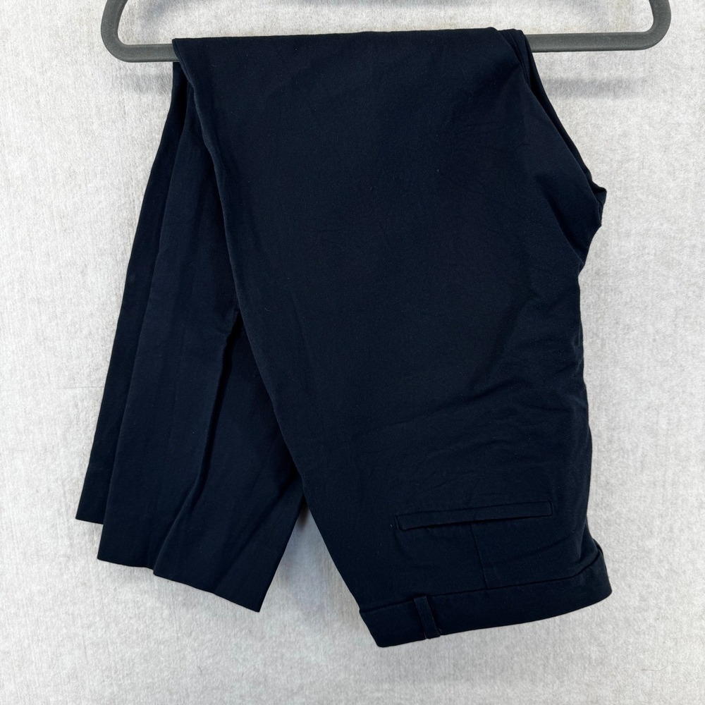 Banana Republic Size 12 Womens Trousers Sloan Curvy Fit Dress Pants Navy Blue